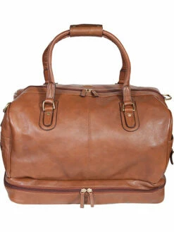 Scully Large Leather Duffel Bag Assorted Colors