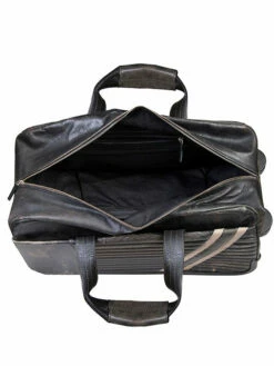 Scully Sanded Calf Wheeled Travel Bag -Travel Sales Store 121 40 24 side preview
