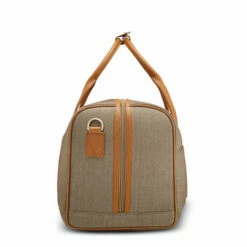 Hartmann Herringbone Deluxe Weekend Duffel -Travel Sales Store 123117 4097 SIDE 3