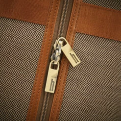Hartmann Herringbone Deluxe Weekend Duffel -Travel Sales Store 123117 4097 ZIPPER 7