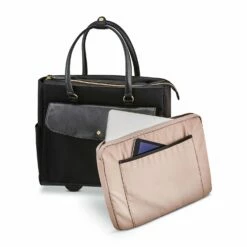 Samsonite Mobile Solution Upright Wheeled Carryall Black -Travel Sales Store 1281651041 UprightCarryAll 4 Removable Sleeve