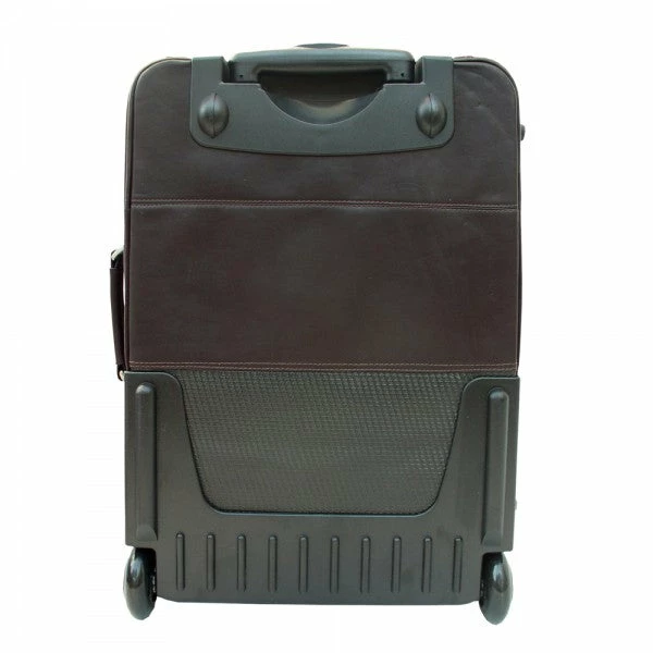 Piel Leather 22" Wheeled Traveler Case Assorted Colors 9 Piel Leather 22" Wheeled Traveler Case Assorted Colors - Image 7