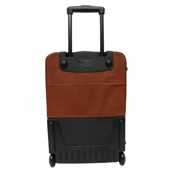 Piel Leather 22" Wheeled Traveler Case Assorted Colors 5 Piel Leather 22" Wheeled Traveler Case Assorted Colors - Image 3
