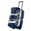 Olympia USA 26" 8 Pocket Rolling Duffel Bag Navy -Travel Sales Store 54