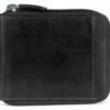 Mancini Casablanca Men’s Zippered Wallet With Removable Passcase -Travel Sales Store 8700159 black