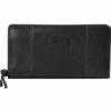 Mancini Casablanca Ladies' RFID Zippered Clutch Wallet -Travel Sales Store 8700211 black