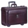 Mancini Leather Goods Deluxe Wheeled Catalog Case Burgundy -Travel Sales Store 90459 4