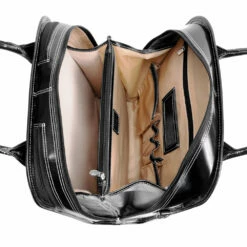 McKlein Melrose 15" Leather Vertical Wheeled Ladies Laptop Brief -Travel Sales Store 97035 2