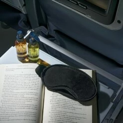 Brookstone Cool Gel Travel Eye Mask With Case