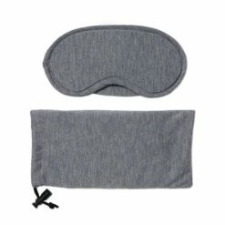 Brookstone Cool Gel Travel Eye Mask With Case 11 Brookstone Cool Gel Travel Eye Mask With Case -Travel Sales Store BNEM0001 093 GREY 1