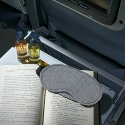 Brookstone Cool Gel Travel Eye Mask With Case 12 Brookstone Cool Gel Travel Eye Mask With Case -Travel Sales Store BNEM0001 093 GREY 2