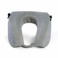 Brookstone Support Flex Memory Foam Neck Pillow -Travel Sales Store BNPM0002 093 GREY 1