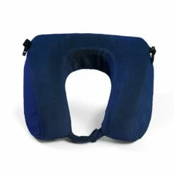 Brookstone Support Flex Memory Foam Neck Pillow -Travel Sales Store BNPM0002 442 BLUE 1