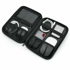 Brookstone Travel Tech Accessory Organizer Bag 19 Brookstone Travel Tech Accessory Organizer Bag -Travel Sales Store BNSM0001 235 KHAKI 2