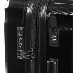 Brookstone Keane 21" Hardside Carry-On Spinner -Travel Sales Store BR AB 921 BK ALT6