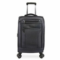 Brookstone Harbor 21" Softside Carry-On Spinner -Travel Sales Store BR EV 1121 NY ALT