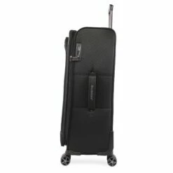 Brookstone Harbor 29" Softside Spinner Suitcase -Travel Sales Store BR EV 1129 BK Side