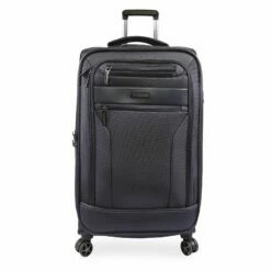 Brookstone Harbor 29" Softside Spinner Suitcase -Travel Sales Store BR EV 1129 NY ALT