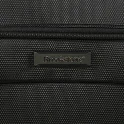 Brookstone Elswood 21" Softside Carry-On Spinner -Travel Sales Store BR EV 1221 BK Logo