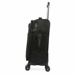 Brookstone Elswood 21" Softside Carry-On Spinner -Travel Sales Store BR EV 1221 BK Side