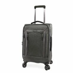 Brookstone Elswood 21" Softside Carry-On Spinner -Travel Sales Store BR EV 1221 DKCH