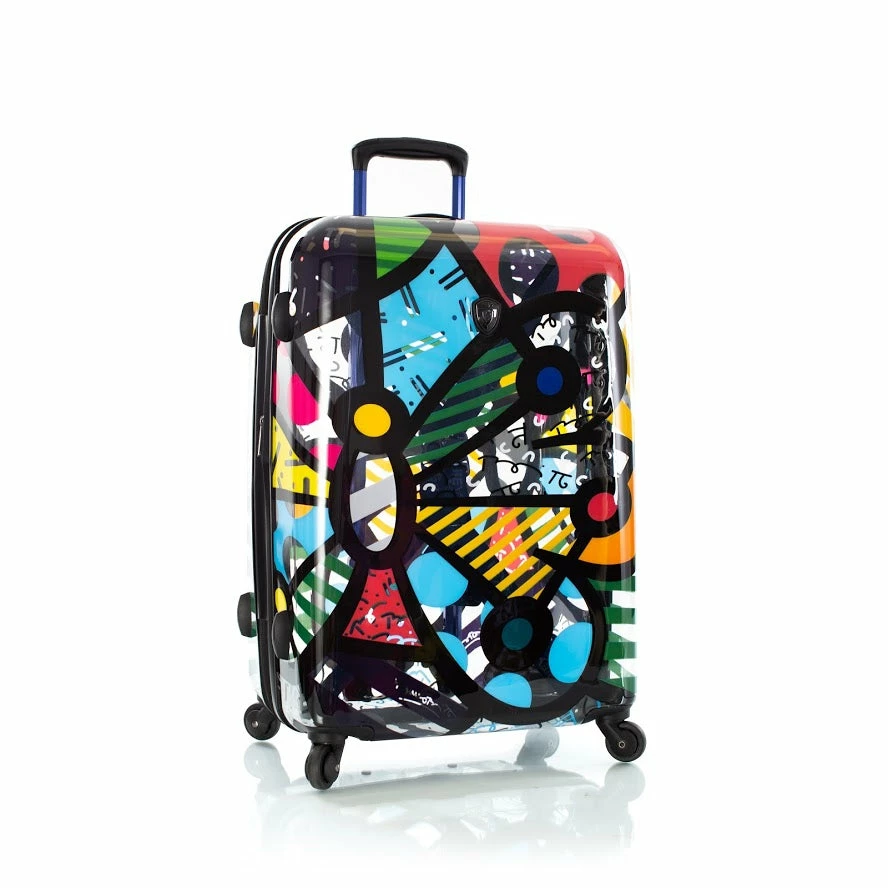 Heys Britto Butterfly Transparent 26" Spinner Luggage 5 Heys Britto Butterfly Transparent 26" Spinner Luggage - Image 3