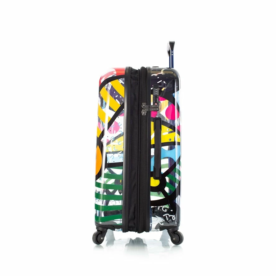 Heys Britto Butterfly Transparent 26" Spinner Luggage 7 Heys Britto Butterfly Transparent 26" Spinner Luggage - Image 5