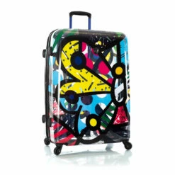 Heys Britto Butterfly Transparent 30" Spinner Luggage 11 Heys Britto Butterfly Transparent 30" Spinner Luggage -Travel Sales Store Britto Translucent butterfly 30 frontqrt