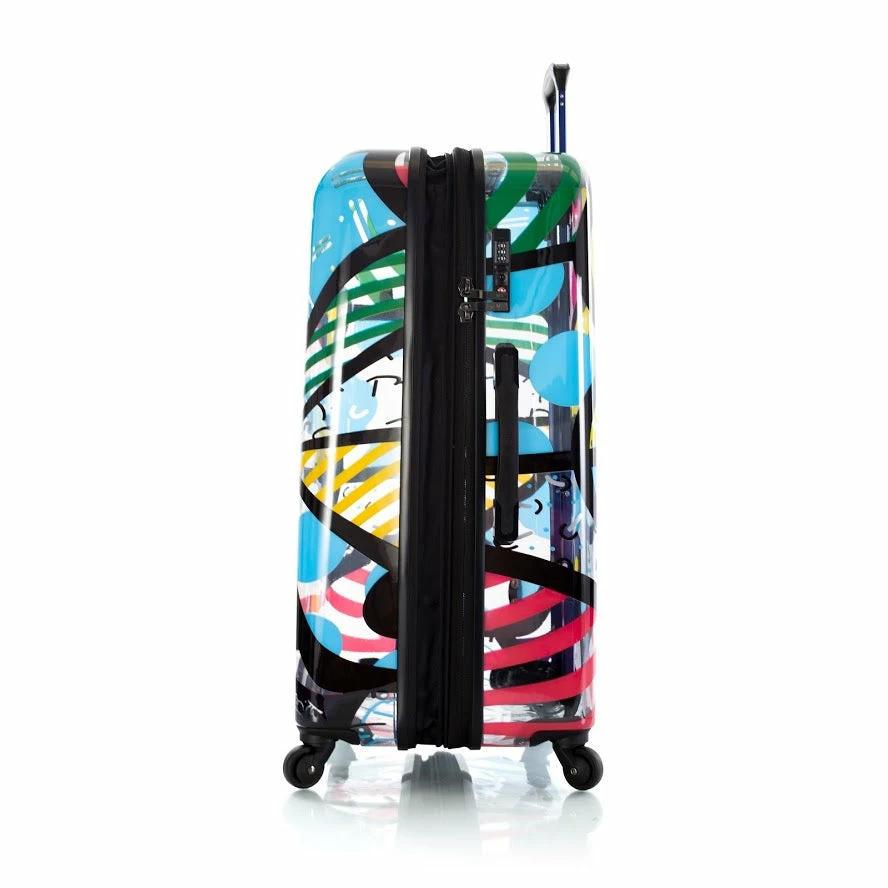 Heys Britto Butterfly Transparent 30" Spinner Luggage 7 Heys Britto Butterfly Transparent 30" Spinner Luggage - Image 5