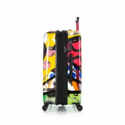 Heys Britto A New Day 26" Spinner Luggage Transparent -Travel Sales Store Britto Transparent ANewDay 26 side