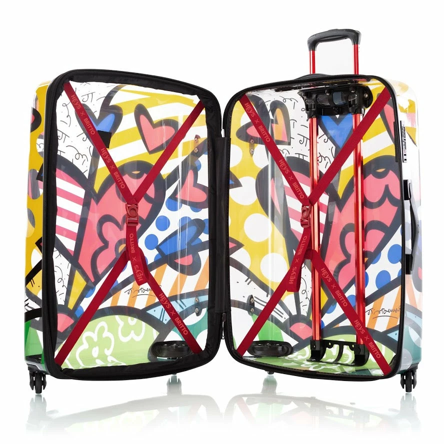 Heys Britto A New Day 30" Spinner Luggage Transparent 6 Heys Britto A New Day 30" Spinner Luggage Transparent - Image 4