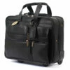 Claire Chase Rolling Computer Brief Assorted Colors 2 Claire Chase Rolling Computer Brief Assorted Colors -Travel Sales Store CC258E COMP BAG ON WHEELS BLACK FRONT VIEW 1