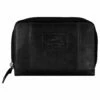 Mancini Casablanca Ladies' RFID Small Clutch Wallet 2 Mancini Casablanca Ladies' RFID Small Clutch Wallet -Travel Sales Store Casablanca Ladies RFID Compact Clutch Wallet black