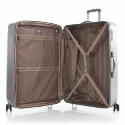 Heys DuoTrak 3pc Spinner Luggage Set 14 Heys DuoTrak 3pc Spinner Luggage Set -Travel Sales Store Duotrak 30 open silver 750x750 941e6166 ec75 4b7e 807c 8c876c26d13a