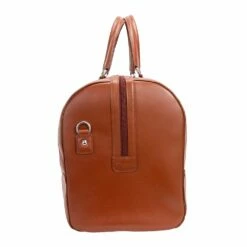 McKlein KINZIE 20” Leather Carry-All Tablet Duffel -Travel Sales Store I38hfBfs