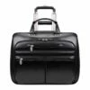 McKlein USA Wrightwood 17" Leather Wheeled Laptop Briefcase Black 1 McKlein USA Wrightwood 17" Leather Wheeled Laptop Briefcase Black -Travel Sales Store Jsw7kYIw
