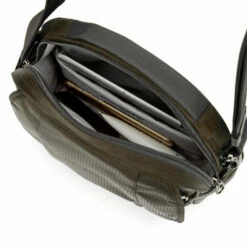 Pacsafe Metrosafe LS200 ECONYL Anti Theft Crossbody -Travel Sales Store MetrosafeLS 200ECONYL Crossbody 40116137 Bedrock 5