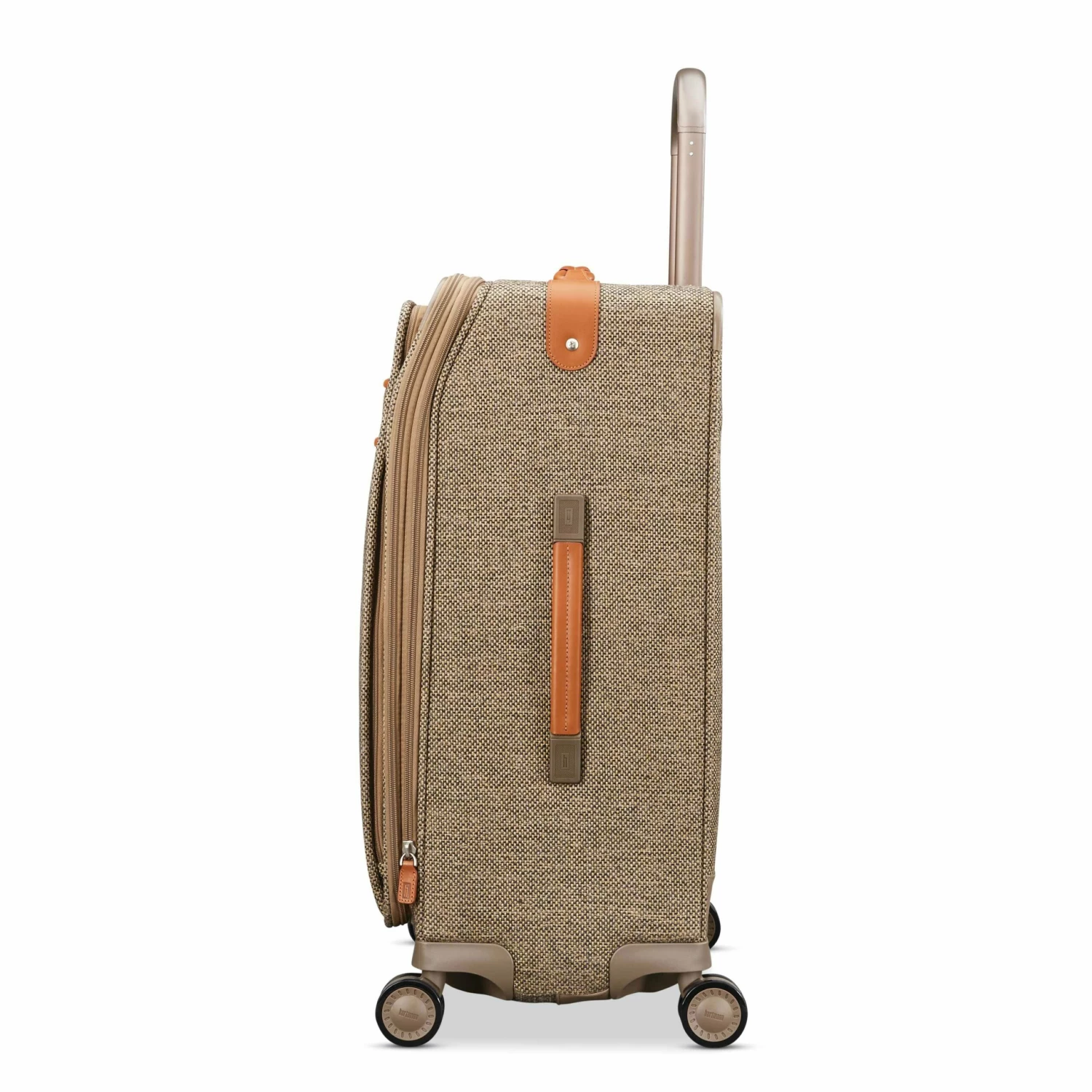Hartmann Tweed Legend 26" Medium Journey Expandable Spinner Natural Tweed 6 Hartmann Tweed Legend 26" Medium Journey Expandable Spinner Natural Tweed - Image 4