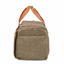 Hartmann Tweed Legend 21" Travel Duffel Natural Tweed -Travel Sales Store PROD COL 105168 4652 SIDE