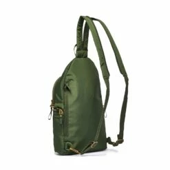 Pacsafe Stylesafe Anti Theft Sling Backpack Assorted Colors 35 Pacsafe Stylesafe Anti Theft Sling Backpack Assorted Colors -Travel Sales Store Pacsafe Stylesafe SlingBackpack 20605516 Alt3 KombuGreen 4
