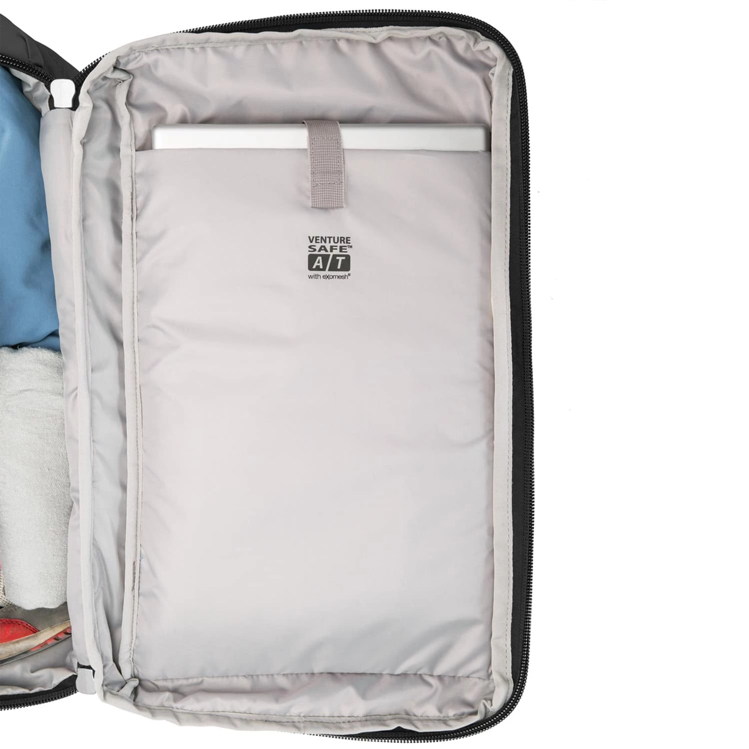 Pacsafe Vibe 40 Anti Theft 40L Carry On Backpack Jet Black 6 Pacsafe Vibe 40 Anti Theft 40L Carry On Backpack Jet Black - Image 4