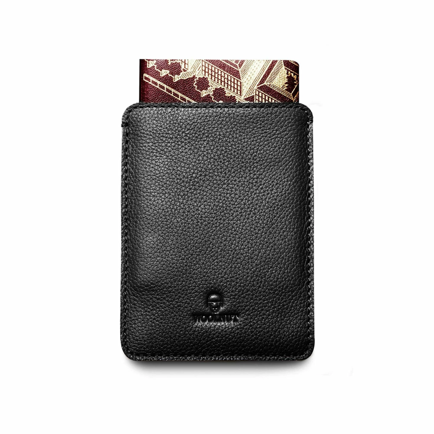 Woolnut Leather Sleeve For Passports 4 Woolnut Leather Sleeve For Passports - Image 2