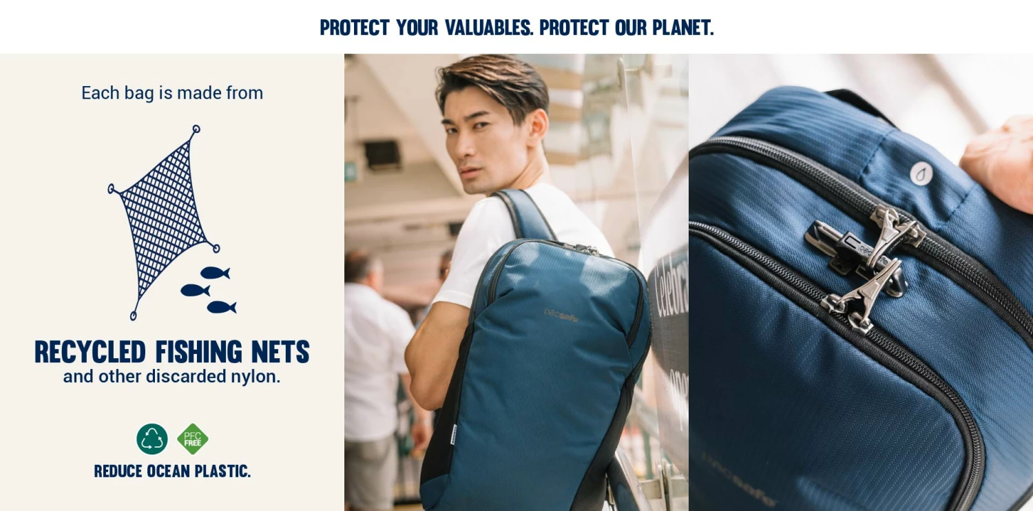 Pacsafe Vibe 20 Anti Theft 20L Backpack 9 Pacsafe Vibe 20 Anti Theft 20L Backpack - Image 7