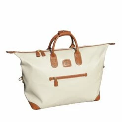 Bric's Firenze 22" Holdall Duffel Bag Cream -Travel Sales Store bb bbj20202 cream onesize 3 1