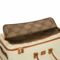 Bric's Firenze 28" Rolling Duffel Cream -Travel Sales Store bbj15221.014.04