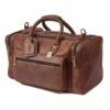 Claire Chase Rustic Sports Valise Brown -Travel Sales Store cc316r ristic brown