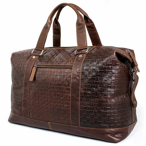 Jack Georges Voyager Woven Duffle Bag 4 Jack Georges Voyager Woven Duffle Bag - Image 2