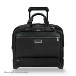 Briggs & Riley @work Medium 2-Wheel Expandable Brief Black 22 Briggs & Riley @work Medium 2-Wheel Expandable Brief Black -Travel Sales Store kr420x 4f mgm 2
