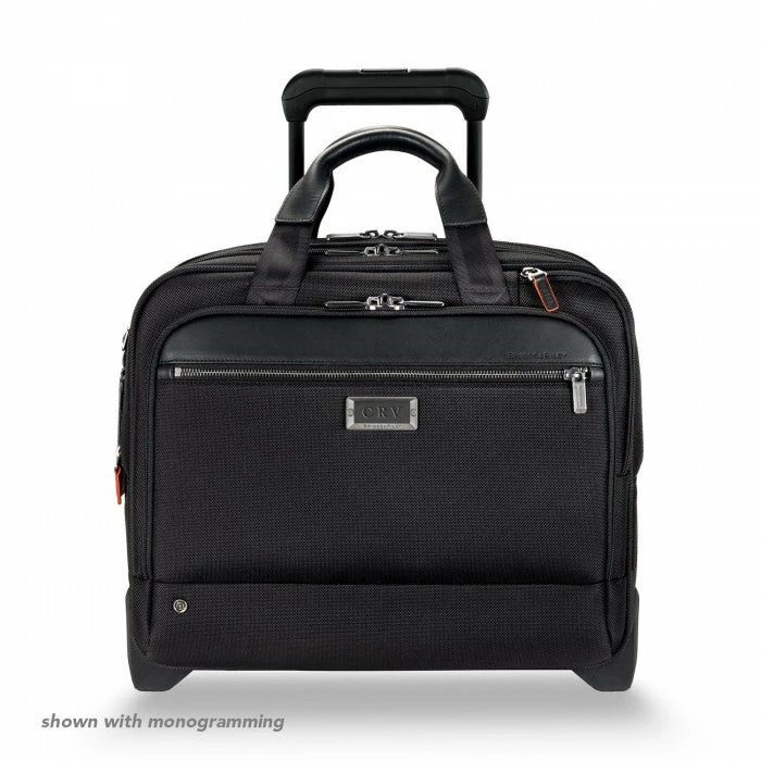 Briggs & Riley @work Medium 2-Wheel Expandable Brief Black 12 Briggs & Riley @work Medium 2-Wheel Expandable Brief Black - Image 10