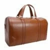 McKlein KINZIE 20” Leather Carry-All Tablet Duffel -Travel Sales Store r0JfR5P4